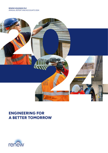 Thumbnail Renew Holdings plc Annual Report 2023-2024
