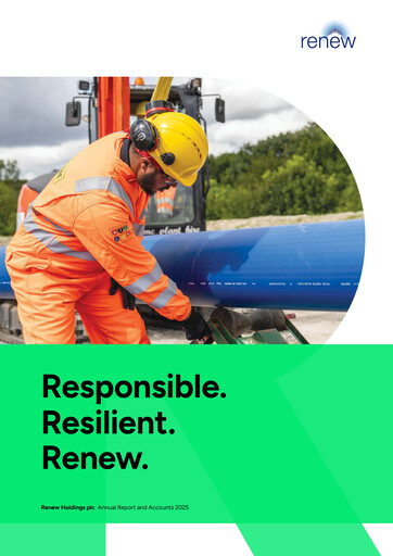 Thumbnail Renew Holdings plc Annual Report 2024-2025