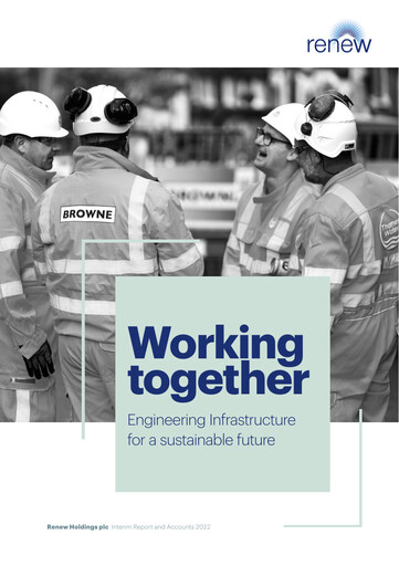 Thumbnail Renew Holdings plc Half-year Report 2021-2022-h1