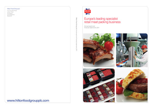 Thumbnail Hilton Food Group plc Annual Report 2011