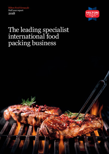 Thumbnail Hilton Food Group plc Half-year Report 2018