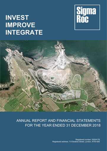 Thumbnail SigmaRoc plc Annual Report 2018