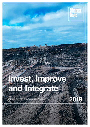 Thumbnail SigmaRoc plc Annual Report 2019