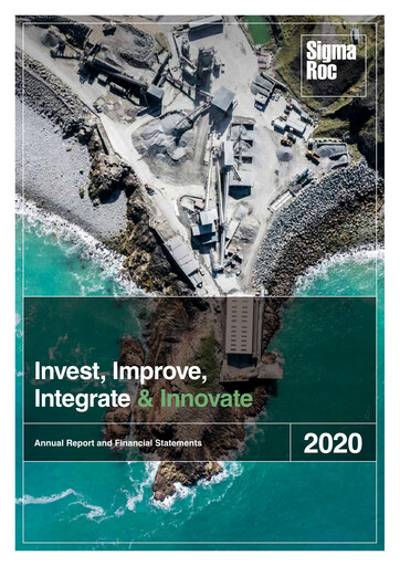 Thumbnail SigmaRoc plc Annual Report 2020