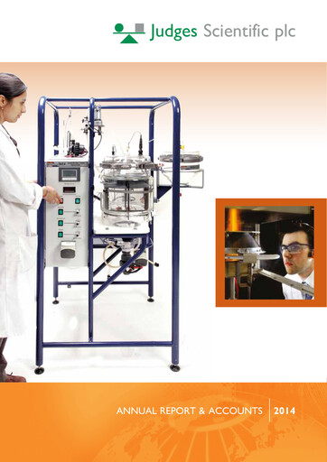 Miniature Judges Scientific plc Rapport annuel 2014