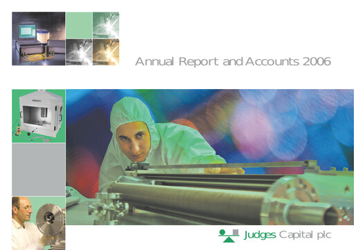 Thumbnail Judges Scientific plc Financial Statement 2006