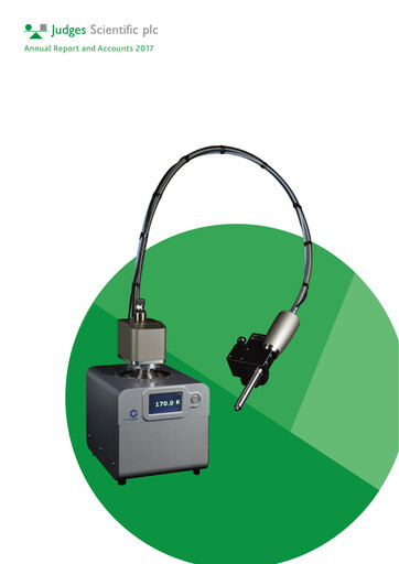 Thumbnail Judges Scientific plc Financial Statement 2017