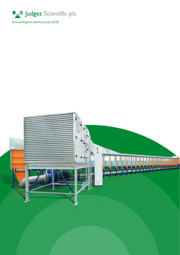 Thumbnail Judges Scientific plc Financial Statement 2018