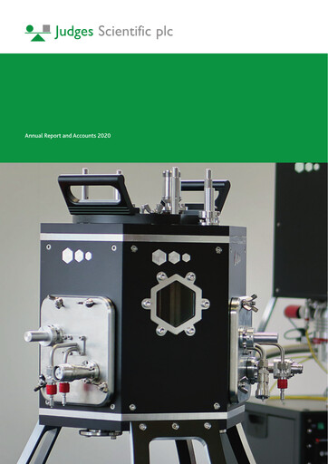 Thumbnail Judges Scientific plc Financial Statement 2020