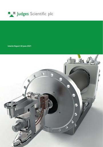 Thumbnail Judges Scientific plc Financial Statement 2021-h1