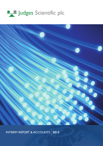 Thumbnail Judges Scientific plc Half-year Report 2012-h1