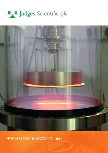 Thumbnail Judges Scientific plc Half-year Report 2014-h1