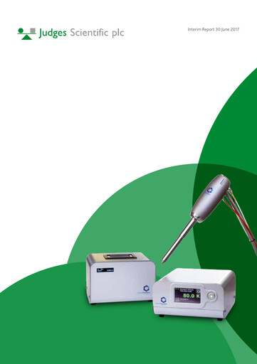 Thumbnail Judges Scientific plc Half-year Report 2017-h1