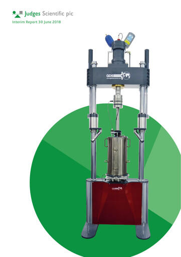 Thumbnail Judges Scientific plc Half-year Report 2018-h1