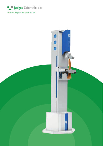Thumbnail Judges Scientific plc Half-year Report 2019-h1