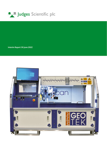 Thumbnail Judges Scientific plc Half-year Report 2022-h1