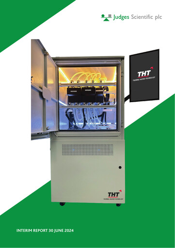 Thumbnail Judges Scientific plc Half-year Report 2024-h1