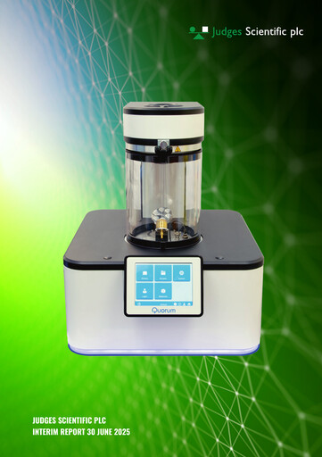 Thumbnail Judges Scientific plc Half-year Report 2025-h1