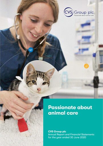 Thumbnail CVS Group Annual Report 2020