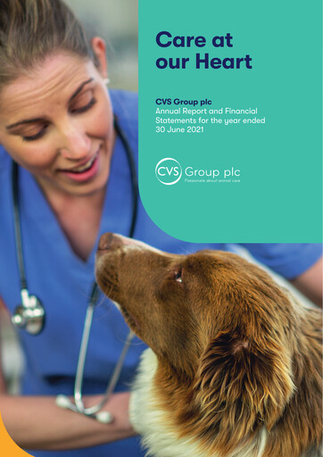 Thumbnail CVS Group Annual Report 2021