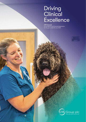 Thumbnail CVS Group Annual Report 2022