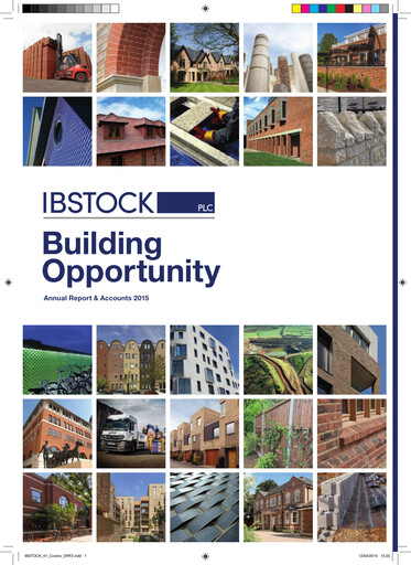 Thumbnail Ibstock plc Annual Report 2015