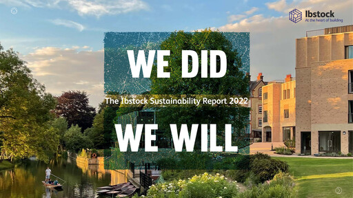 Thumbnail Ibstock plc Sustainability Report 2022