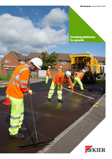 Thumbnail Kier Group Annual Report 2014