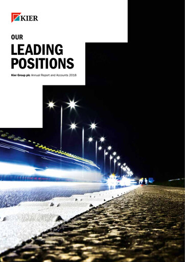 Thumbnail Kier Group Annual Report 2018
