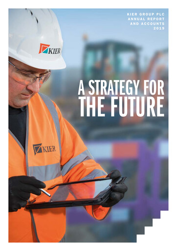 Thumbnail Kier Group Annual Report 2019