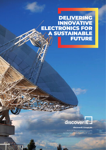 Thumbnail discoverIE Group plc Annual Report 2020