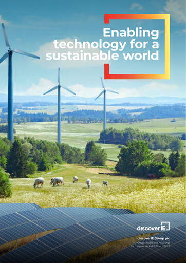 Thumbnail discoverIE Group plc Annual Report 2023