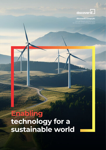 Thumbnail discoverIE Group plc Annual Report 2024