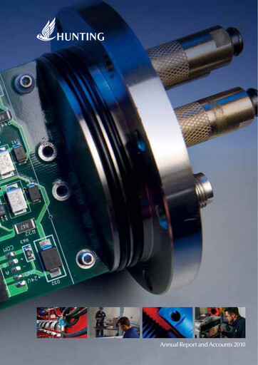 Thumbnail Hunting PLC Annual Report 2010