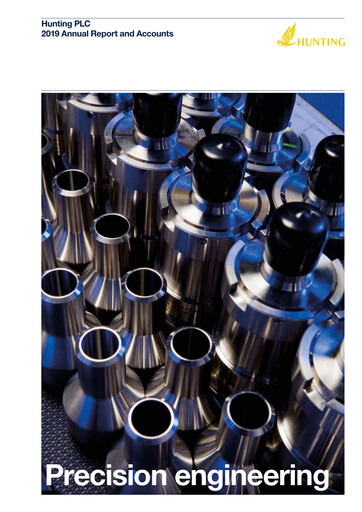 Thumbnail Hunting PLC Annual Report 2019