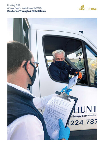 Thumbnail Hunting PLC Annual Report 2020