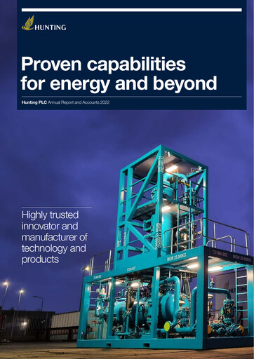 Thumbnail Hunting PLC Annual Report 2022