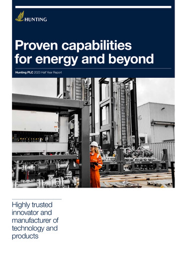 Thumbnail Hunting PLC Half-year Report 2023-h1