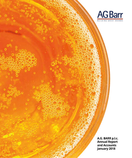 Miniature AG Barr Rapport annuel 2018