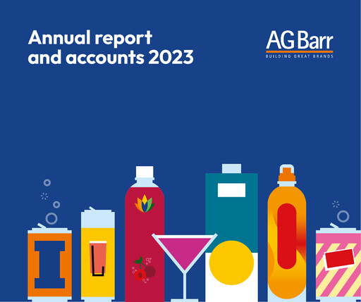 Miniature AG Barr Rapport annuel 2023