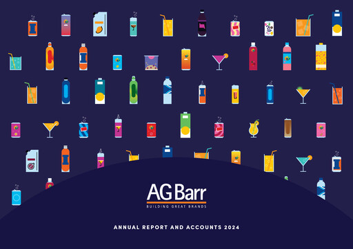 Miniature AG Barr Rapport annuel 2024