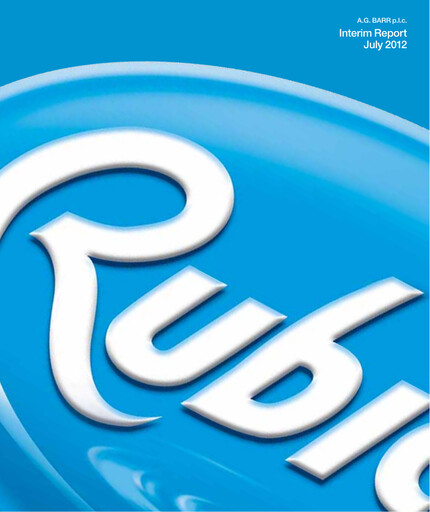 Miniature AG Barr Rapport semestriel 2012-h1
