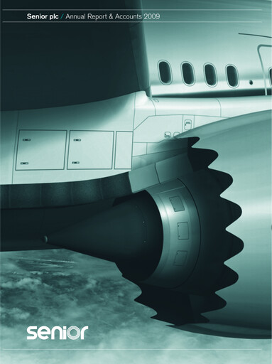 Thumbnail Senior plc Annual Report 2009