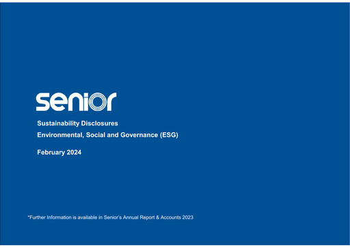 Thumbnail Senior plc ESG Report 2023
