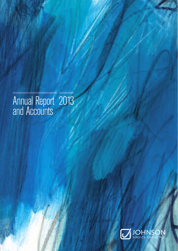 Thumbnail Johnson Service Group PLC Annual Report 2013