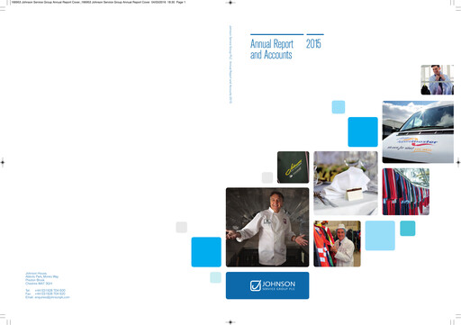 Thumbnail Johnson Service Group PLC Annual Report 2015