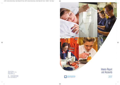 Thumbnail Johnson Service Group PLC Half-year Report 2017-h1