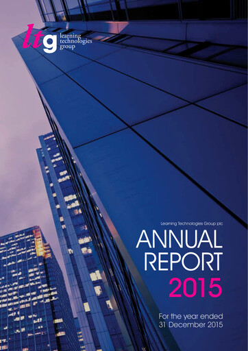 Thumbnail Learning Technologies Group Annual Report 2015