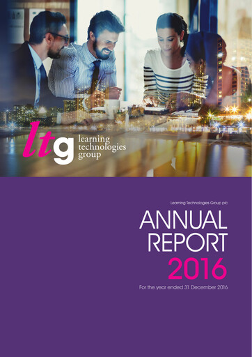 Thumbnail Learning Technologies Group Annual Report 2016
