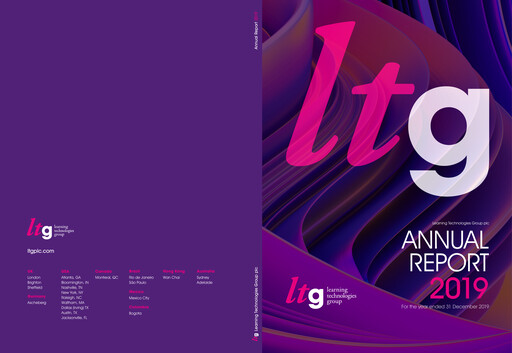Thumbnail Learning Technologies Group Annual Report 2019